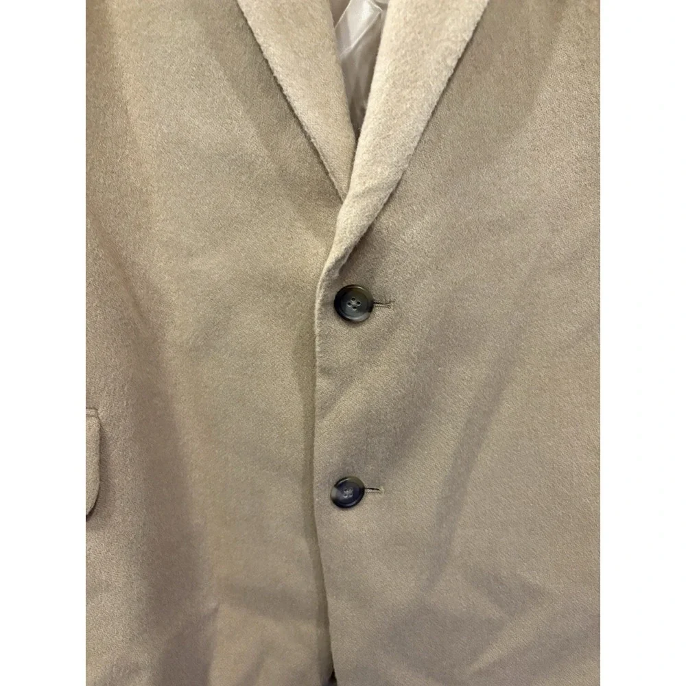 Jos.  a Bank 100% Camel Hair Sport Coat Blazer Men's 50R Tan Beige 2 Button